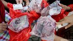 Panjangnya Antrean Daging Rp 39 Ribu/Kg