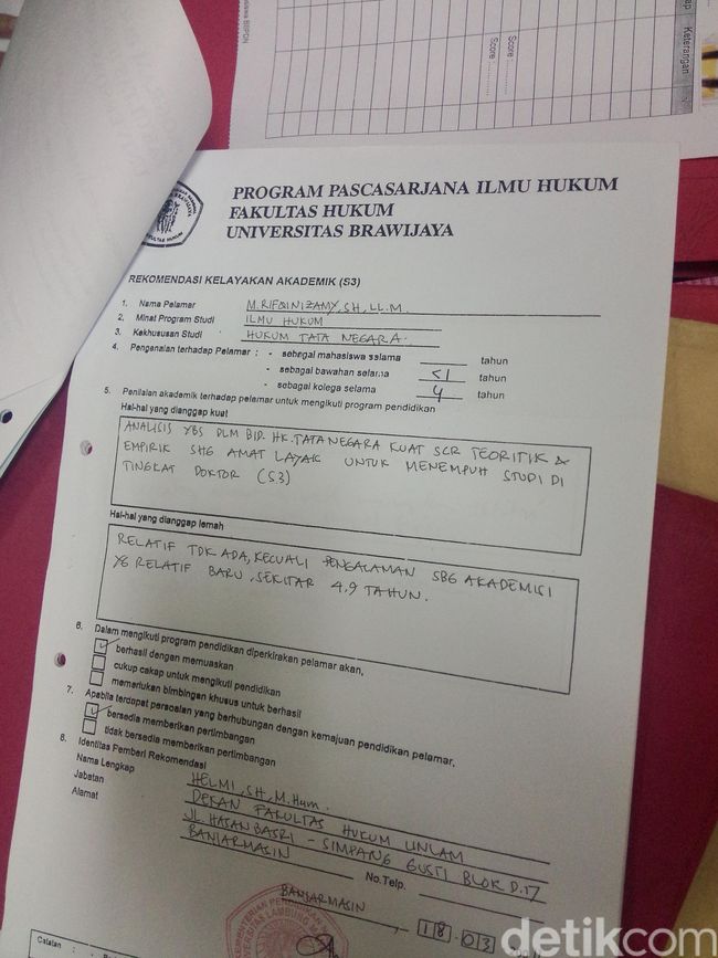 Ijazah Palsu Rifqi Rektor Universitas Brawijaya Ini Ijazah Palsu Rifqi Rektor Universitas Brawijaya Ini