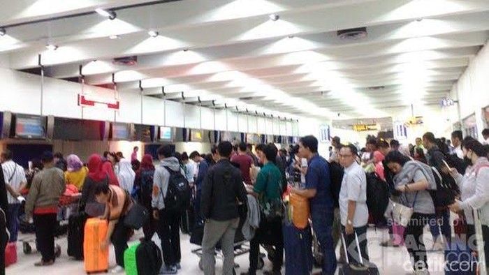 Antrean Pemudik Mulai Terlihat di Bandara Soekarno-Hatta