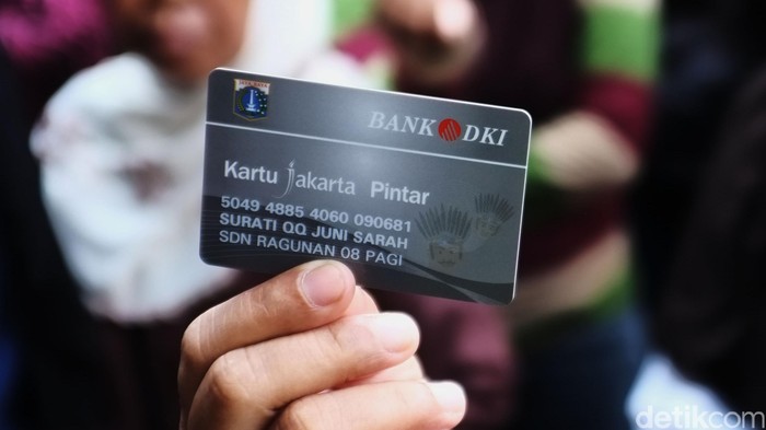 Kartu Jakarta Pintar atau KJP. dikhy sasra/ilustrasi/detikfoto