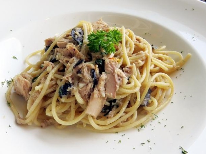 spaghetti aglio olio