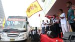 Ribuan Pedagang Jamu Mudik Gratis