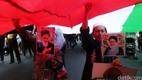 Pesan yang ingin disampaikan di Hari Internasional Al-Quds untuk mendukung pembebasan Palestina dari pendudukan dan penindasan negara rasis ilegal Israel. 