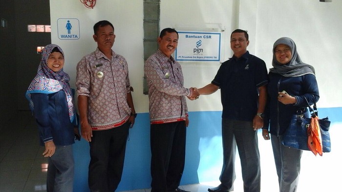 Dukung Pariwisata Danau Toba, PGN Bangun Toilet Rp 649 juta