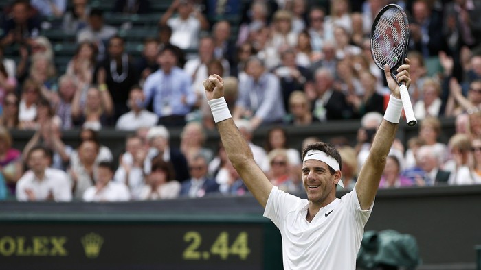 Del Potro Singkirkan Wawrinka