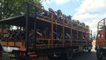 Sepeda Motor Pemudik Mulai Tiba di Solo