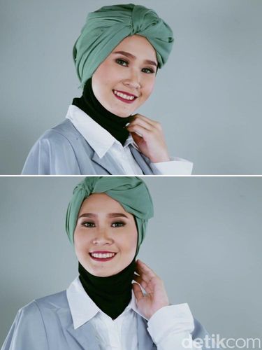 Tutorial Hijab Turban Hari Raya | tutorial hijab turban untuk til formal di hari raya Tutorial Hijab Turban Hari Raya | tutorial hijab turban untuk til formal di hari raya