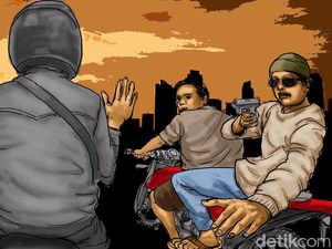 Begal Sadis di Sukabumi Bawa Kabur Motor dan Tembak Korbannya