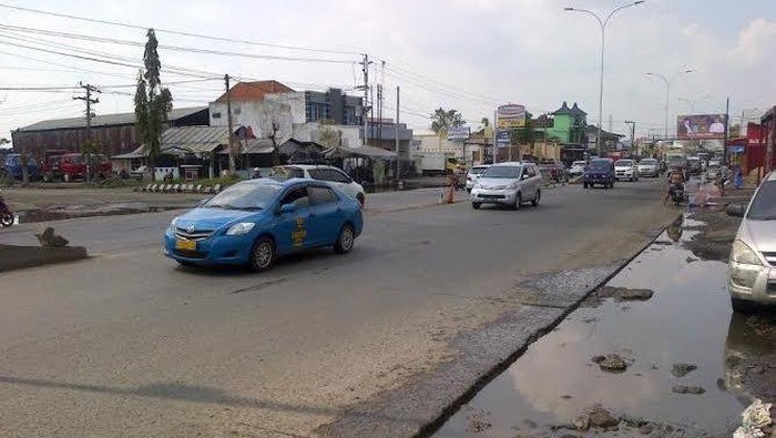 Rob di Pantura Semarang Kering, Lalu Lintas Lengang