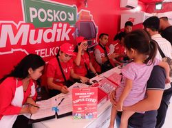 Dipijat Sampai Cicipi Virtual Reality di Posko Mudik