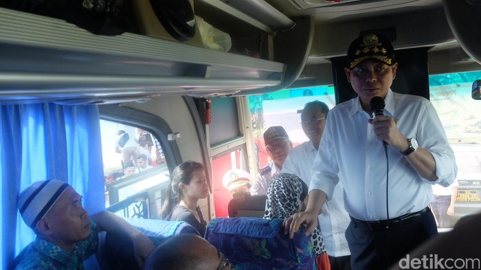 Lepas 25 Ribu Pemudik Motor, Menteri Jonan Ingatkan Sopir Jangan Ngebut