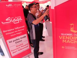 Dipijat Sampai Cicipi Virtual Reality di Posko Mudik