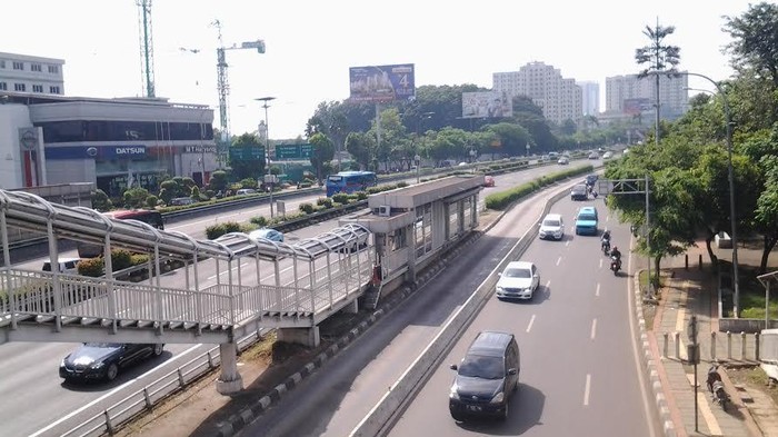 Jakarta Ditinggal Pemudik, Lalu Lintas Dalam Kota Ramai Lancar