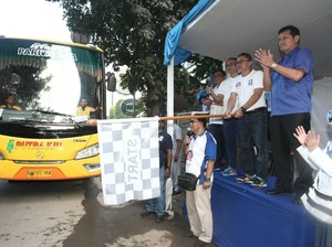 PAN Berangkatkan 1.500 Pemudik Tujuan Lampung Hingga Surabaya