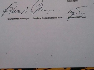 Kapolri, Jaksa Agung dan Kepala PPATK Teken Surat Dukung Tax Amnesty