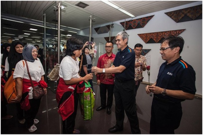 Jelang HUT Ke 70, BNI Mudik Gratiskan 30 BMI dari Malaysia