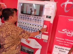 Dipijat Sampai Cicipi Virtual Reality di Posko Mudik