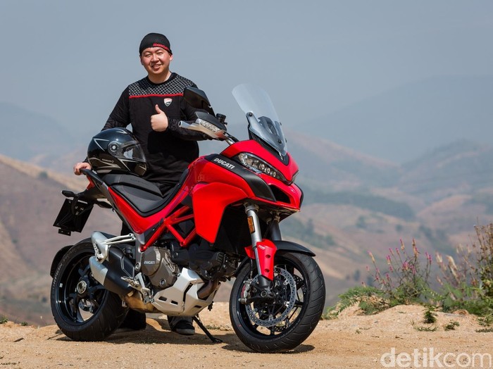 4 Ducatisti Naik Motor dari China Menuju Italia Demi World Ducati Week