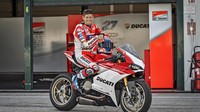 Motor juga diperkuat dengan baterai yang paling canggih saat ini yakni ion lithium. Foto: Ducati