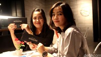 Wajah sumringah penggemar yang tak sabar ingin segera menyaksikan film. Pool/Ismail/detikFoto.