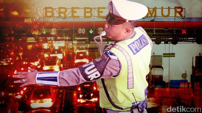 Ilustrasi Macet Tol Brexit