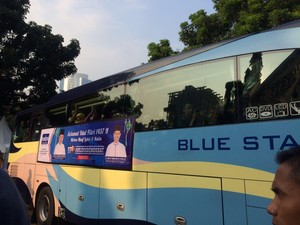 Bus Mudik Demokrat Kecelakaan di Cikampek, Bus Pengganti Dikirim