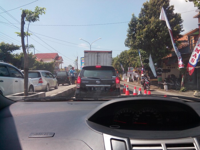 Keluar Brexit Diberlakukan Contra Flow, Kecepatan 20-40 Km/jam