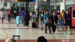 H-3, Terminal 1 Bandara Soekarno-Hatta Mulai Ramai