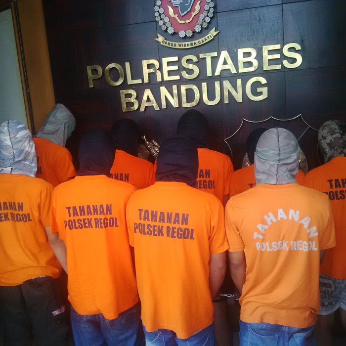 Polisi Tetapkan 10 Tersangka Perusakan Mako Satpol PP Bandung