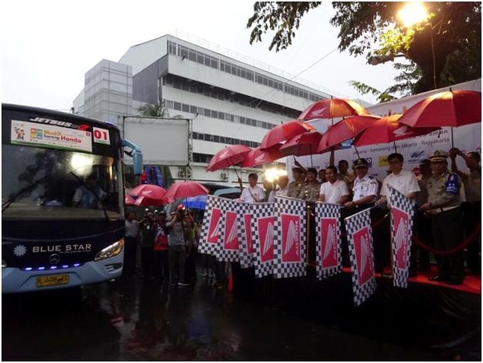 AHM Kembali Fasilitasi Mudik Aman dan Nyaman