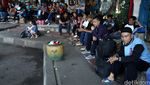 Terminal Pulogadung Mulai Sepi Pemudik