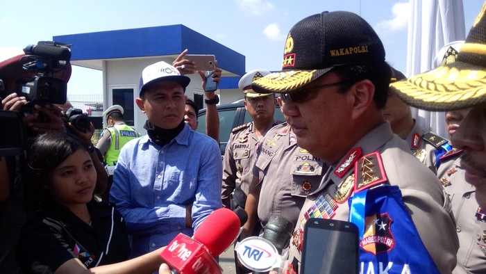 Tinjau Brexit, Wakapolri Minta Tol Brebes dan Pejagan Digratiskan untuk Urai Macet
