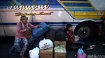 Terminal Pulogadung Mulai Sepi Pemudik