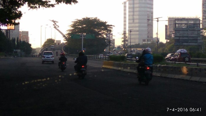 Ditinggal Mudik, Jakarta Pagi ini Ramai Lancar