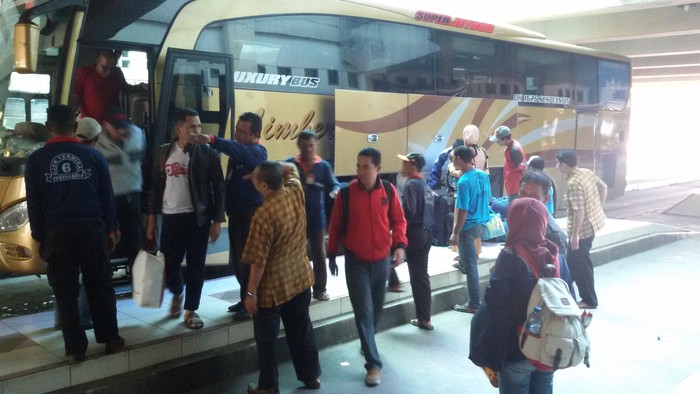 Puncak Arus Mudik, 36.282 Pemudik Tiba di Terminal Giwangan Yogyakarta