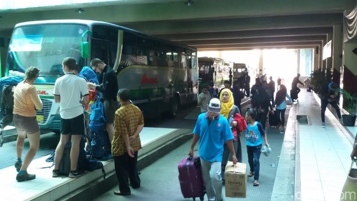 Terjebak Macet di Brexit, Bus Banyak yang Telat Masuk Terminal Giwangan Yogyakarta
