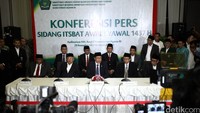  Kami bersepakat berdasarkan laporan dalam sidang yang baru saja selesai, bahwa 1 Syawal 1437 H jatuh pada hari lusa, Rabu 6 Juli 2016, ujar Menag Lukman Hakim.