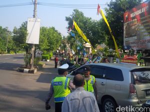 Ada Ledakan, Akses Jalan Menuju Mapolresta Surakarta Ditutup