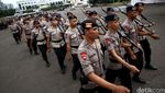 Polisi Gelar Apel Malam Takbiran