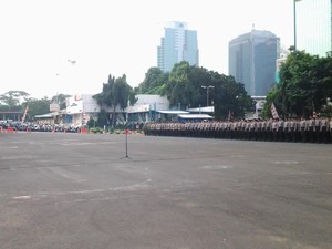 Gelar Apel Malam Takbiran, Kapolda Metro Minta Personel Jaga Keamanan Warga