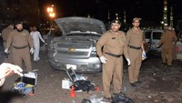 Di Qatif, setidaknya ada satu atau dua ledakan yang menghantam dekat sebuah masjid Syiah. (AFP)