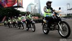 Polisi Gelar Apel Malam Takbiran