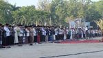 Jokowi Salat Id Bersama Masyarakat Padang