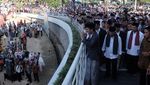 Jokowi Salat Id Bersama Masyarakat Padang