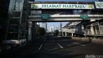Jalanan Jakarta Lengang di Hari Lebaran