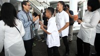 Calon Gubernur DKI Jakarta Sandiaga Uno menggelar Halal Bi Halal di Masjid At Taqwa, Jakarta, Rabu (06/07/2016).