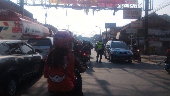 Jalur Cibiru Bandung Direkayasa Sambut Pemudik