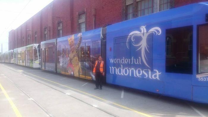 Ferry Timbuleng Lebih 20 Tahun Jadi Pengemudi Tram di Melbourne