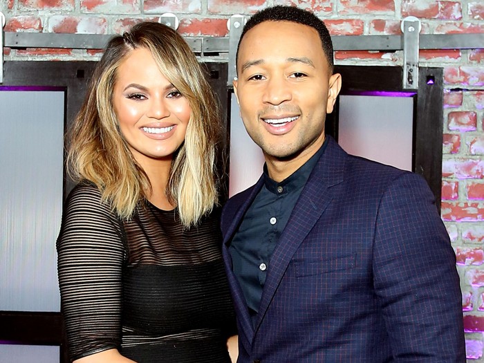NORTH HOLLYWOOD, CA - JUNE 14:  Actress Chrissy Teigen and Recording artist John Legend attend the FYC Event - Spikes Lip Sync Battle at Saban Media Center on June 14, 2016 in North Hollywood, California.  (Photo by Rachel Murray/Getty Images for Spike)