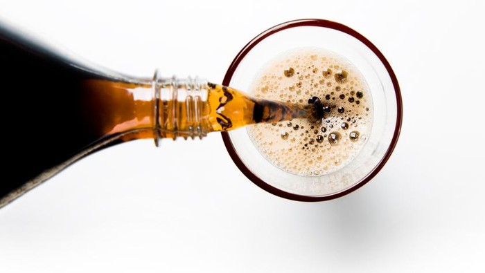 Cola Glass, top view.